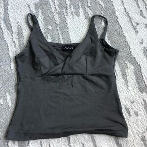 Y2K Grey Plunge Tank